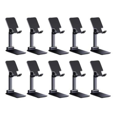 Imagem de Kit Atacado 25 Suporte Mesa Celular Retratil Movel Tablet iPad Iphone 
