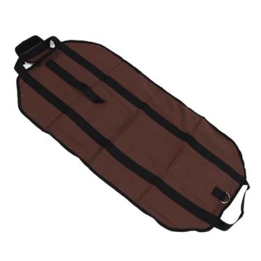 Imagem de ZJchao Porta-Lenha, Porta-Toras de Tecidos Resistentes, Tote, Toras de Fogo, Bolsa de Transporte de Madeira para Lenha, Porta-eslinga de Madeira Com Alças para Transporte e Acessórios para Fogão a