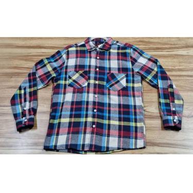 Imagem de Camisa Masculina Xadrez Manga Longa Flanelada P