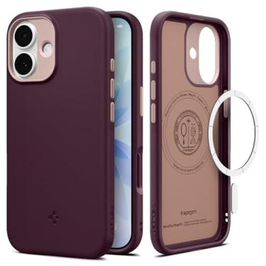 Imagem de Capa Spigen para iPhone 17, Nano Pop [MagFit] projetada para Apple iPhone 17 - Burgundy Bean