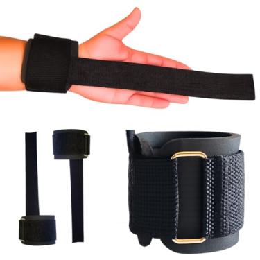 Imagem de Strap Tala Simples Academia Musculação Munhequeira Preto