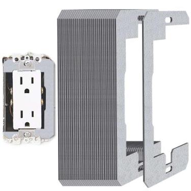 Imagem de Espaçador de placa de parede DECOHS 30 unidades de metal Flush Fit Niv