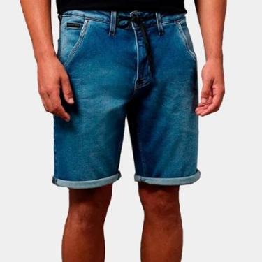 Imagem de Bermuda Jeans Calvin Klein Bolso Faca Masculino-Masculino