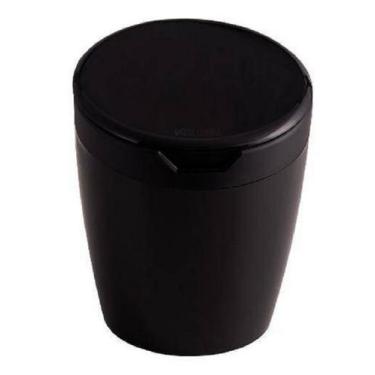 Imagem de Lixeira Multiuso Com Tampa Basculante 2,7 Litros Preto Astra