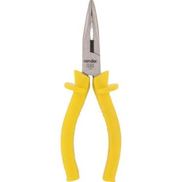 Imagem de Alicate bico meia cana 6" curvo vanádio isolado 1000v Vonder