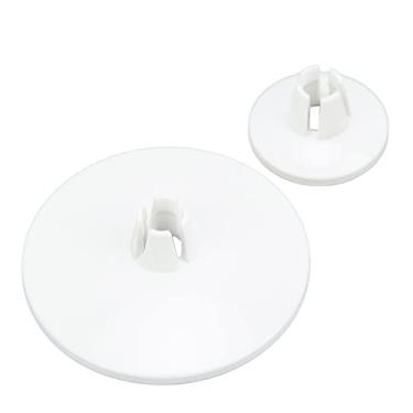 Imagem de AUNMAS Tampas de Carretel para Máquinas de Costura Viking, Suporte de Linha de Plástico Premium, Desenrolamento Suave, Fácil Instalação, 2 Pacotes para Costura Doméstica e Artesanato