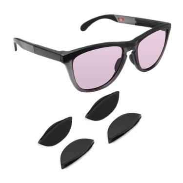 Imagem de Biyxpiv Protetores de nariz de substituição para óculos de sol Oakley Frogskins Range OO9284 OO9284A OO9503 OO9503A, Ponte alta (pequena) almofada de nariz X 2