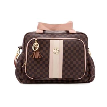 Imagem de Bolsa Maternidade Lequiqui York Grande - Marrom