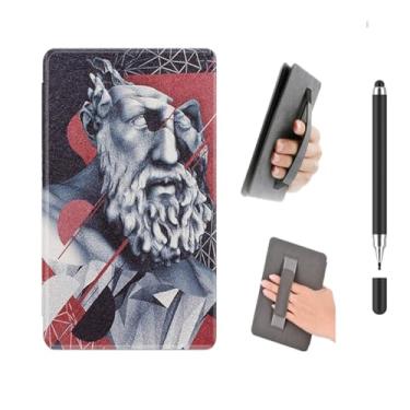 Imagem de Akacy Padrão pintado com capa de alça para Kindle paperwhite de 6,8 polegadas 11º (versão 2021 Modelos M2L3EK), capa leve (31)