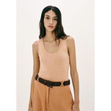 Imagem de Regata Feminina Slim Decote U Em Tricô De Viscose-Feminino