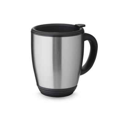 Imagem de Caneca Térmica Inox 450ml com Tampa Hermética e Alça Ergonômica – Mantém a Temperatura por Horas
