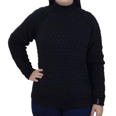 Imagem de Blusa Feminina Biamar Tricot Oversize Preta - 23110486-Feminino