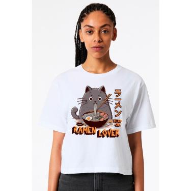 Imagem de Camiseta Nerd Chic Ramen Lover - Moda Kawaii Geek e Nerd Estilo Japão-Unissex