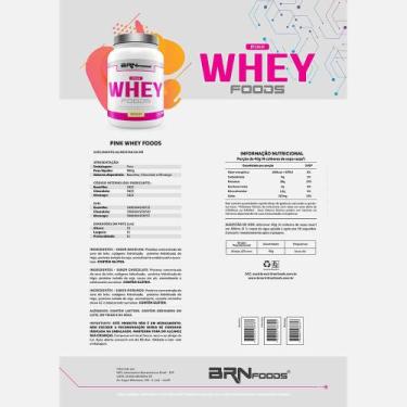 Imagem de Pink Whey Foods 900G Baunilha - Brnfoods