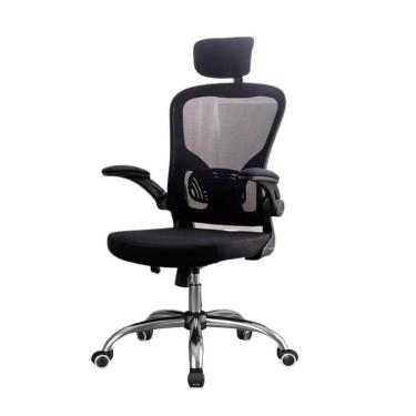 Imagem de Cadeira De Escritório Ergonômica Regulável Giratória Brin7