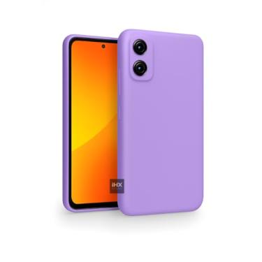 Imagem de Capa Capinha Case Compatível Motorola Moto G84 – Silicone Aveludado Premium, Anti Impacto, Reforçada e com Proteção de Câmera (LILÁS)