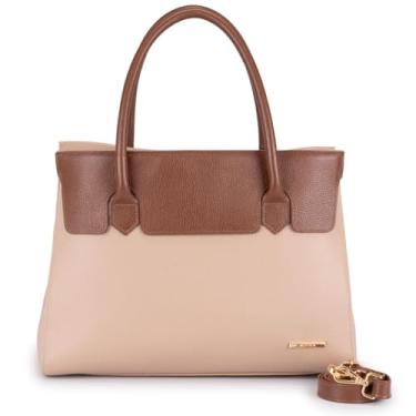 Imagem de Bolsa Feminina Estruturada Ombro Grande Couro Sifra (ROSE)