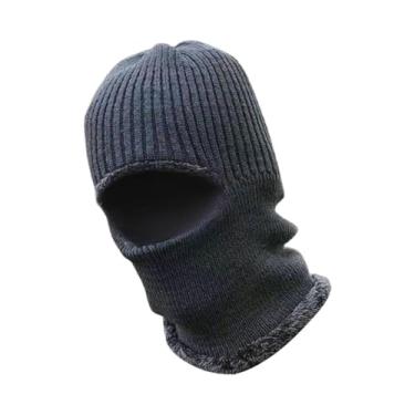 Imagem de Lljsszr Balaclava de Inverno para Esqui, Equipamento de Neve Macia para Ciclismo, Motociclismo E Caminhadas No Inverno, Cinza