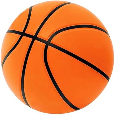 Imagem de XiangAi Tamanho 7 (75 cm) Novo basquete silencioso sem ar atualizado - design ranhurado de 600 g, drible silencioso, embalagem não deformada, sensação real e salto como bola oficial para treinamento