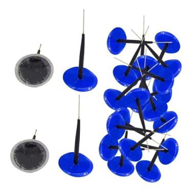 Imagem de Dynwave Kit com 24 remendos de reparo de pneus em formato de cogumelo, kit de remendos para pneus, para automóveis, carros e motocicletas, 6mm X 5cm