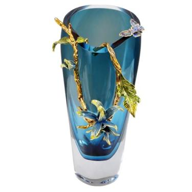 Imagem de Enfeites de vaso, mesa de jantar para sala de estar, arranjo de flores, acessórios para armário de TV