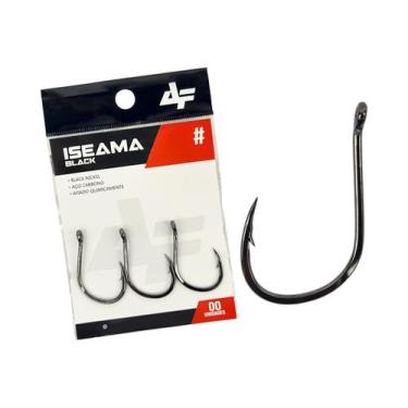 Imagem de Anzol Albatroz Iseama Black Nº 7 - 34 Peças - Albatroz Fishing