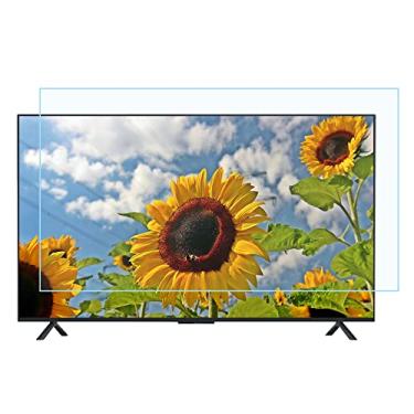 Imagem de Película protetora de tela de TV antiluz azul de 50-75 polegadas, à prova de arranhões à prova de poeira e à prova d'água, reduz o brilho protege os olhos película de TV antirluz solar - vários