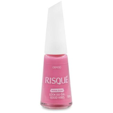 Imagem de Esmalte Risqué Rosa Cremoso Look do Dia: Good Vibes 8ml, 8ML, Rosa