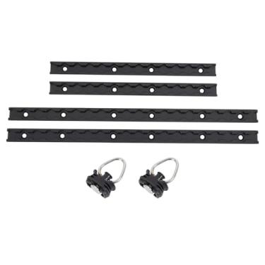 Imagem de Tumukiw Para INEOS Grenadier Accessories 2020-2024 2025+ porta / porta-malas L trilhos prateleiras de rack, trilhos de expansão multifuncional de liga de alumínio cinto utilitário (porta)