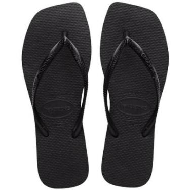 Imagem de Chinelo Havaianas Slim Square Feminino Preto-Feminino