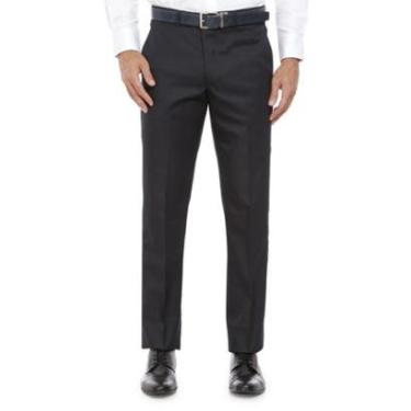 Imagem de Calça Social Hugo Deleon Casimira Lisa Marinho-Feminino