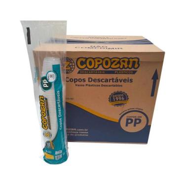 Imagem de Copo Plástico Descartável 400 Ml Transparente 1000 Unidades - Copozan