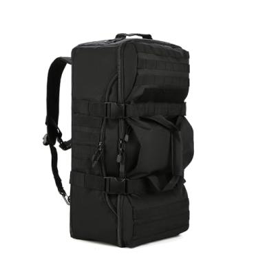 Imagem de Mochila Duffel de Camping com Grande Capacidade para Viagens Múltiplos Compartimentos Atividades Esportivas e