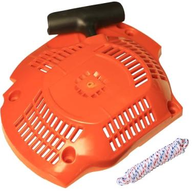 Imagem de Conjunto de arranque de recuo Pull Start para Hus qvarana 445 450 Rancher 445E 450E Substituição 544071602 544071604 44