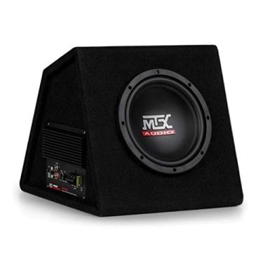 Imagem de MTX AUDIO RTP8A 20.3 cm 120W Caixa amplificada para subwoofer carregada para carro ventilada