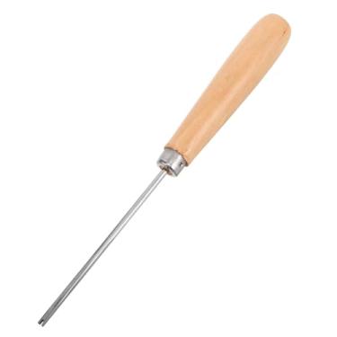 Imagem de jojofuny Ferramenta de reenraizamento de cabelo de boneca, ferramenta de enchimento de crochê com cabo de madeira, agulhas de enraizamento para enchimento de brinquedos macios, suprimentos para fazer