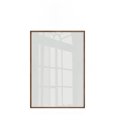 Imagem de Moldura A2 40x60 Quadro Acetato Para Retrato Foto Poster Certificado (Tabaco)