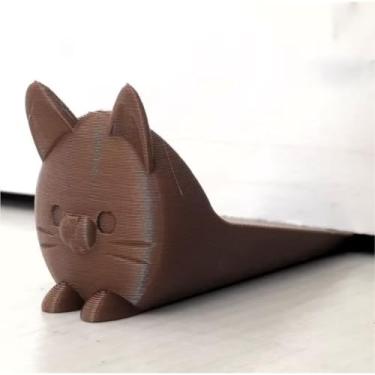 Imagem de Fechadura antirroubo para hotéis – construção em aço inoxidável, fechadura de segurança sem perfuração, ideal para viagens e acomodações compartilhadas. (Marrom)