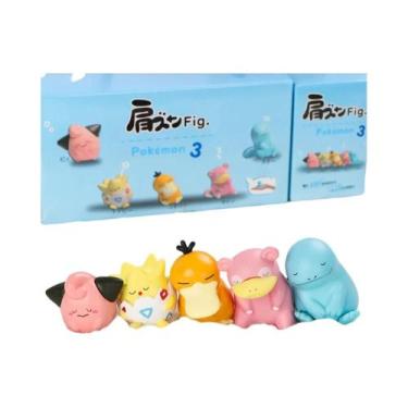 Imagem de Conjunto De Brinquedos De Figuras Pokémon Pikachu 5-6 Peças Piplup Row