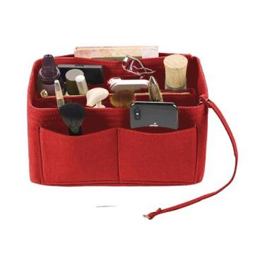 Imagem de Organizador De Bolsa De Viagem Com Zíper Para Bolsas Longchamp Neverfu