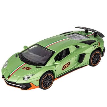 Imagem de Carro fundido sob pressão Lamborghini LP780 em escala 1:32 com som e luz