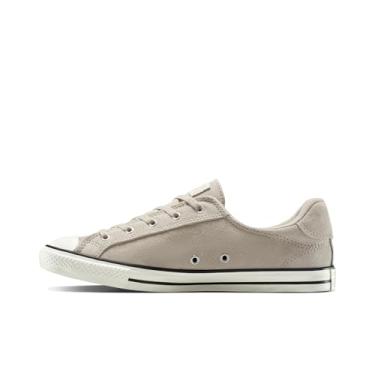 Imagem de Converse Tênis feminino Chuck Taylor All Star Dainty Suede, Papiro/Garça/Papiro, 36