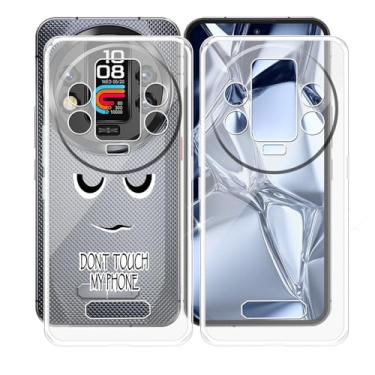 Imagem de Capa de telefone para Oukitel WP200 Pro (6,7 polegadas), 2 peças de silicone ultrafina, à prova de choque, capa de proteção para Oukitel WP200 Pro, antiamarelamento, antiarranhões, TPU macio, capa