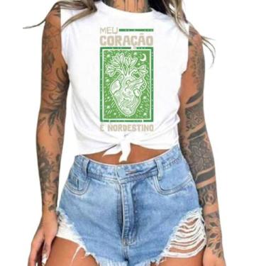 Imagem de Cropped T-Shirts Feminino Estampado Várias Estampas 74 - megan basic, 