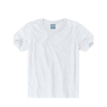 Imagem de Camiseta infantil menino malwee 10000086765, 10, Branco