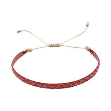 Imagem de Pulseira Boho Hippie Trançada À Mão Para Mulheres E Homens, Pulseira D