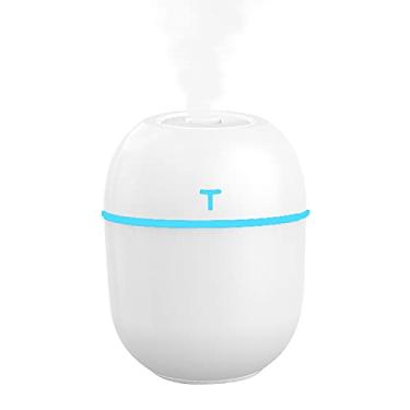 Imagem de Umidificador de Névoa 220mL Difusor LED Silencioso Óleos Essenciais Top Fill USB Powered Cool Mist Humidifier para Quarto Casa Escritório Ar