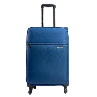 Imagem de Mala de viagem 23Kg Azul Frankfurt - Mala De Viagem 23Kg Azul American