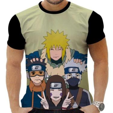 Imagem de Camiseta Camisa Personalizada Anime Naruto Minato Hd 02 - Zahir Store,