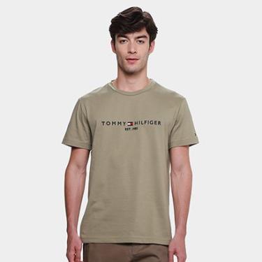 Imagem de Camiseta Tommy Hilfiger Casual Masculina-Masculino